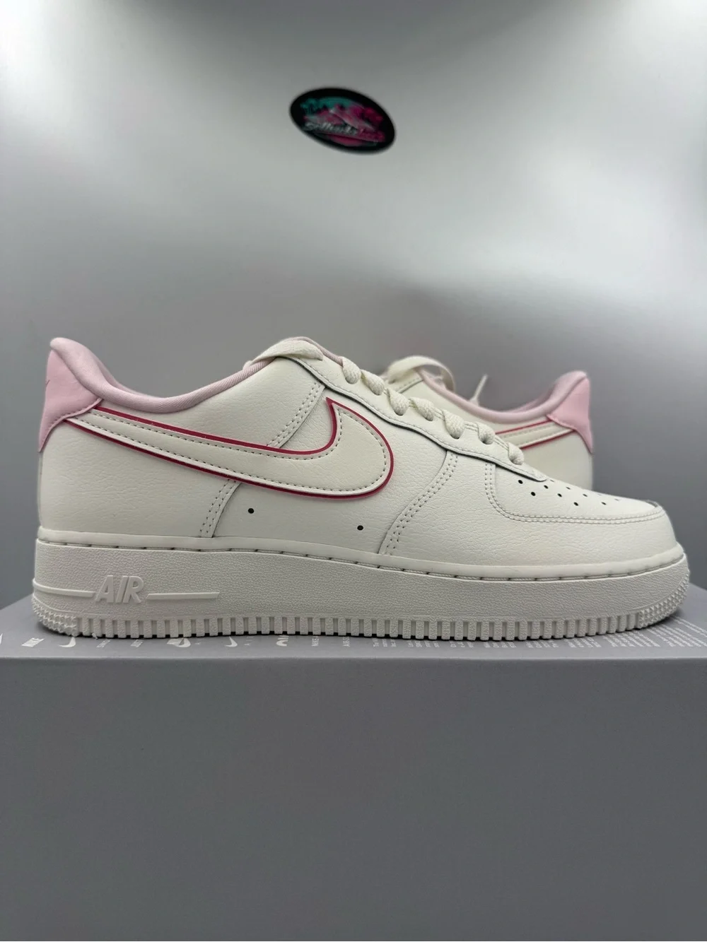 Nike Air Force 1 Low ‘07 Sail Peony Pink Foam BRAND NEW Size 10 Women